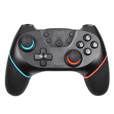 YUNDAP Manette Sans Fil Switch Pro Télécommande Switch Manette Joystick, Manette Sans Fil Switch pour Switch Bleu Rouge