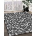 thumbnail image 3 of Ahgly Company Machine Washable Indoor Rectangle Transitional Dark Gray Area Rugs, 7' x 10', 3 of 7