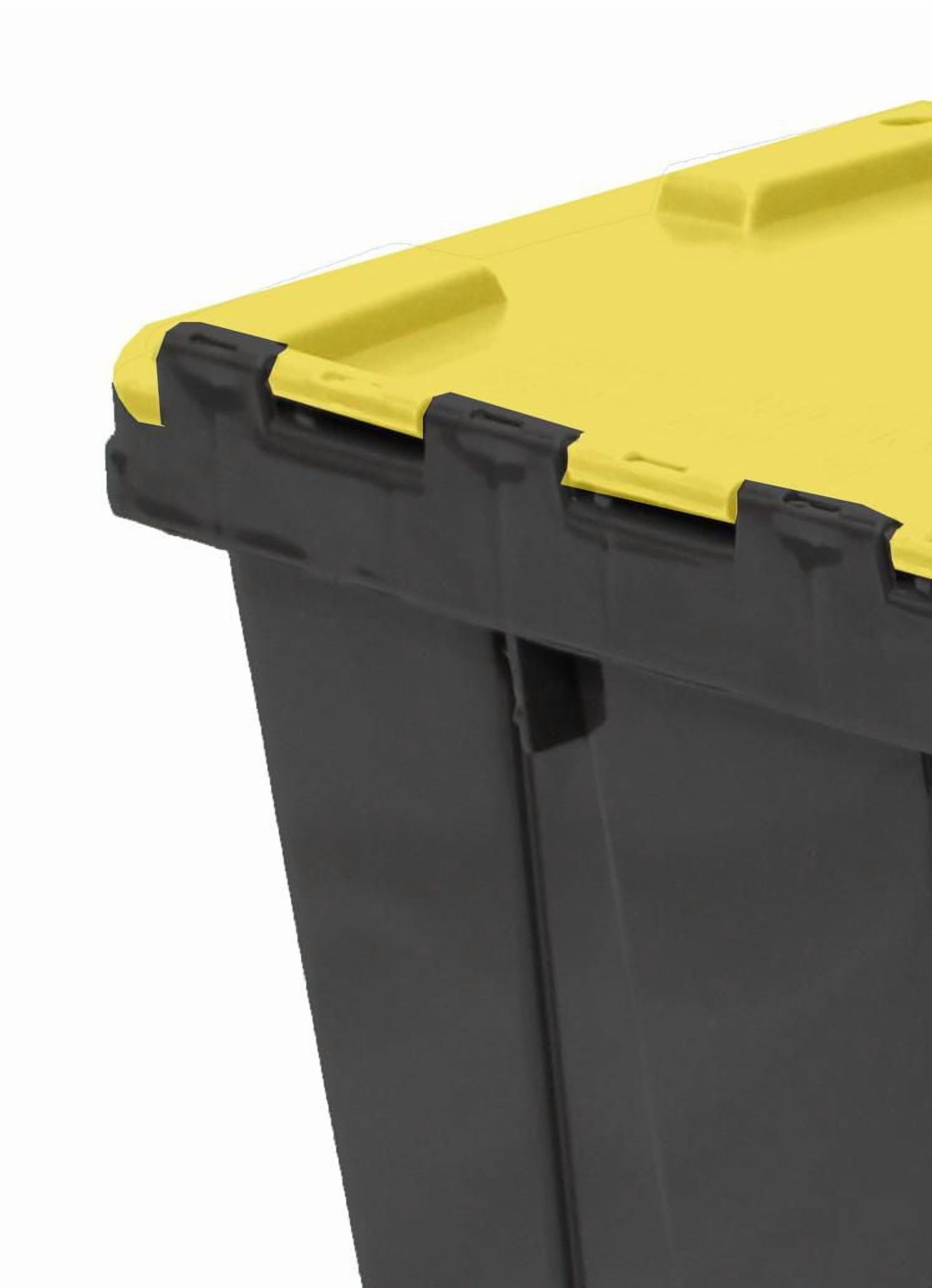 RAMTUFF 45L Flip top tote Black and Yellow