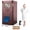 Brown, variant on Costway Portable Steam Sauna for Home Full Body Sauna Box with 3L Steam Generator Black