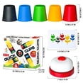 thumbnail image 3 of Stacking Cups QUICK CUPS Children Tabletop Game Toy Competition Speed ​​Stacking Cups Hands On Tabletop Game, 3 of 8