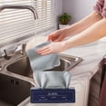 thumbnail image 2 of Disposable Microfiber Cleaning Wipes, Degreasing Cloths for Kitchen/Bathroom, Quick-Dry & Reusable Towels (20x20cm, 1 Box), 2 of 9