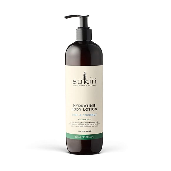 Sukin Lotion Corporelle Hydratante Lime et Noix de Coco