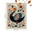 thumbnail image 3 of Qisvanset Colorful Lemur Patchwork Canvas Print 12x16 Inch Bar Wall Art, 3 of 8