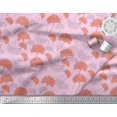thumbnail image 3 of Soimoi Moss Georgette Fabric Flower Artistic Print Fabric by Yard 42 Inch Wide, 3 of 3