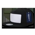 thumbnail image 1 of Decky 1096-BLK2 Patch Snapback&44; Noir avec Patch Blanc, 1 of 1