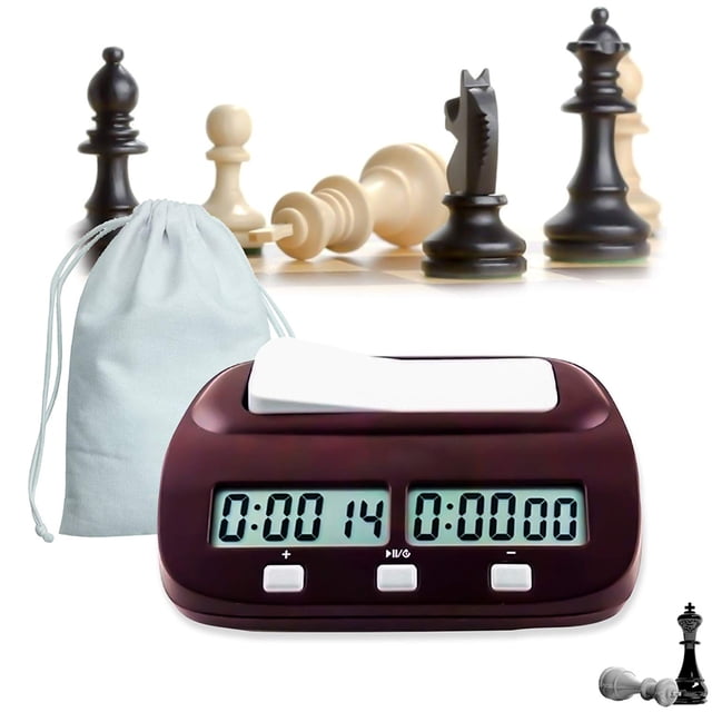 Professional Digital Chess Clock Count Up Down Chess Timer, Chess Game Timer