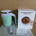 thumbnail image 3 of Automatic Stirring Cup Stainless Steel Lazy Magnetized Cup Automatic Magnetic Cup Portable Coffee Cup Can Be Printed Mugs, 3 of 6