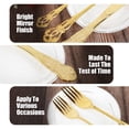 thumbnail image 4 of 20Pcs Silverware Set Stainless Steel Flatware Set Retro Royal Western Tableware Cutlery Set with Cutter Spoon Fork Anti-Rust Kitchen Utensils Dishwasher Safe for Home Kitchen, 4 of 9