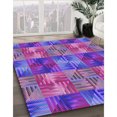 thumbnail image 3 of Ahgly Company Tapis Rectangulaire Lavable en Machine Intérieur Transitionnel Lilas Violet Riche, 8 Pieds x 10 Pieds, 3 of 7