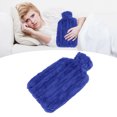 thumbnail image 3 of 2000ML Hot Water Bag High, Wall Controls Accessories Density Injection Hot Water Bottle with Soft Cover Feet Warmer for Winter, 3 of 8