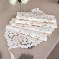 thumbnail image 2 of White Table Runner Vintage Embroidered Lace Doilies Mat Wedding Party Home Decor, 2 of 8
