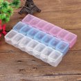 thumbnail image 1 of Boovnll Pill Organizer, Reusable Portable 7 Day Mini Weekly Box Organizer Container Cases New, Pill Box, Travel Pill Organizer, Pill Case, 1 of 1