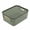 Vert-978, variante sur Boîte de Rangement Transparente, Organisateur de Bureau Grande Capacité, Couvercle en Acrylique Transparent, Design Anti-Poussière, pour Bureau Maison, Rangement Cosmétique, Étagère d'Exposition en Verre Hzhnb / Plastique, Transparent