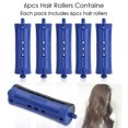 thumbnail image 4 of Hair Rollers Perm Rod Thickening With Rubber Band Perfect Styling, 4 of 8