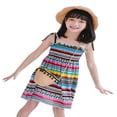 thumbnail image 4 of Toddler Baby Girl Summer Floral Strap Ruffle Casual Dress Outfits, 4 of 6