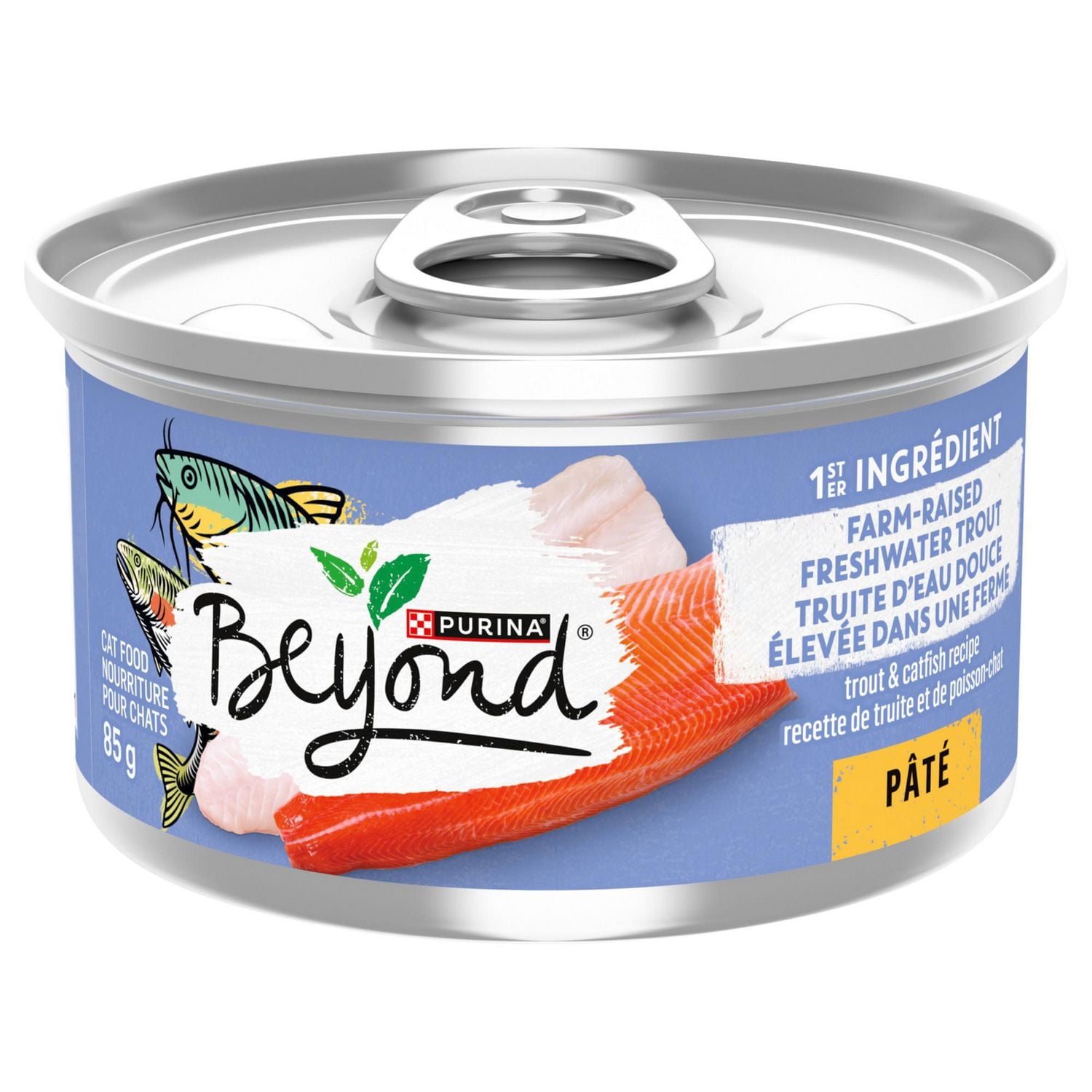 Beyond Grain Free Trout & Catfish, Wet Cat Food 85g