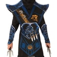thumbnail image 3 of Costume de Ninja Bleu de Bataille pour enfant, 3 of 4