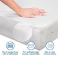 thumbnail image 4 of Pemberly Row Slumber Waterproof Crib & Toddler Mattress in Firm White, 4 of 5