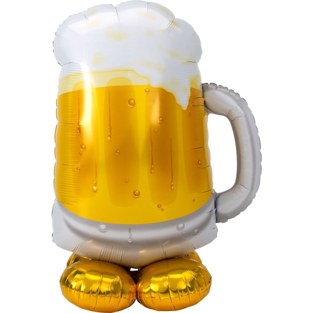 Anagram 49-Inch AirLoonz Big Beer Mug Foil Balloon