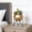 Gold, variant on JZCHUNTOY Minimalist Morandi Color Iron Art Flower Pot with Stand, Stable Plant Holder, Rust Resistant Durable Metal Planter for Indoor Outdoor Patio Garden Home Decor
