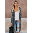 thumbnail image 1 of AAMILIFE Mode pour Femmes 2025 Cardigan en Tricot Douillet à devant Ouvert à Manches Longues Long, 1 of 3