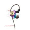 thumbnail image 3 of Earbuds Wired Headphones Translucent Cell Phone Wired Earbuds Environmentally Friendly Fire Retardant Material Wired Headphones In-Ear Stereo In-Line Headphones Fire with Fire, 3 of 9