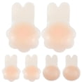 thumbnail image 2 of Nipple Cover Thin Reusable Silicone Sticky Bra Invisible Bra Breast Lift Pasties, 2 of 9