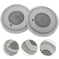 thumbnail image 2 of 2Pcs Car LED Water Cup Pad Luminescent Water Glass Mat Atmosphere Light (Three Aureole), 2 of 7
