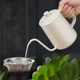 thumbnail image 3 of 350/600ml Stainless Steel Gooseneck Kettle Hand Drip Pour Over Coffee Spout Pot, 3 of 10