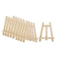thumbnail image 4 of 10Pieces Wood Desk Tabletop Easel Wood Drawing Photo Picture Small Picture Stand Holder 18x30CM, 4 of 8