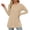 Khaki, variant on lcziwo 2024 Womens Long Sleeve Round Neck Tops Solid Color Loose Fit Tunic Tops Casual Basic T Shirts Fall Trendy Blouses Army Green,M