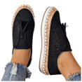 thumbnail image 2 of 2025 Chaussures Décontractées pour Femmes Chaussures d'Été à Franges Ajourées pour Femmes Décontractées Bout Rond Plates Chaussures Décontractées pour Femmes à Enfiler Imprimé Chaussures à Enfiler Femmes Chaussures Bottes Décontractées Femmes, 2 of 7
