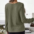 thumbnail image 4 of Besolor Long Sleeve Shirts for Women Lightweight Crewneck Tunic Tops Casual Comfy Knit Ribbed Sweaters Basic Pullover, 4 of 7