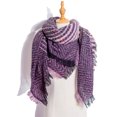thumbnail image 3 of Jusqu'à 65 % de Rabais Mode Hiver Femmes Foulard Colorée Décontractée Foulard à Franges Châle Foulard à la Mode en Liquidation, 3 of 5