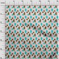 thumbnail image 2 of oneOone Silk Tabby Fabric Circle Geometric Print Fabric By The Yard 42 Inch Wide, 2 of 4