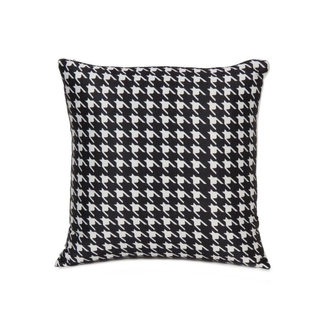 Oussum Home Decorative Cushion Covers Cotton Digital Print Zipper Throw Pillow Cases Houndstooth Vector Pattern Single
