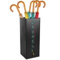 thumbnail image 1 of POINTERTECK Porte-Parapluie en Métal Support Carré pour Parasol Noir, 1 of 8