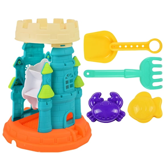 Hearth & Gear Sand Water Wheel Beach Toy Kids Beach Sandbox Play Set Outdoor Beach Sand Water Sifting Funnel Shovel Tool Kit For Boys Girls Floating Table Boys Trucks Age 5 Heavy Duty Fort Point