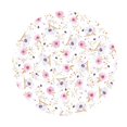 thumbnail image 1 of Rongfmy Round Tablecloth Waterproof Polyester Tablecloth Indoor Furnishing E - 150cm (60 Inch), 1 of 6