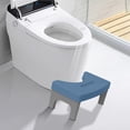 thumbnail image 3 of ZZkhGO Ergonomic Toilet Footstool for Squatting, 6.7 Inch Bathroom Step Stool, Non-Slip Potty Riser for Constipation Relief Hemorrhoid Care, 3 of 6
