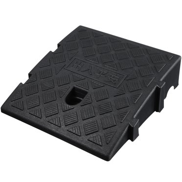 Rampe en Plastique Rampe de Seuil en Plastique Portable Pratique Légère Rampe Extérieure