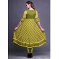 thumbnail image 4 of Bimba Kurti Indienne Ligne A Imprimée Anarkali pour Femmes Tunique Kurti Ethnique, 4 of 5