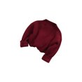 thumbnail image 2 of Faithtur Toddler Baby Round Neck Long Sleeve Solid Color Rib Knit Sweaters, 2 of 9