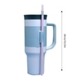 thumbnail image 2 of Owala Stainless Steel Water Bottle 40 oz - Sky Blue, 2 of 2