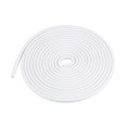 thumbnail image 1 of Unique Bargains Car Door Edge Guard 16.4ft U Shape Rubber Edge Trim Seal Strip Protector Universal PVC Iron White, 1 of 7