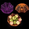 thumbnail image 3 of Halloween Plastic Spider Web Candy Bowl Suitable For Fruit And Vegetable Basket, 3 of 7