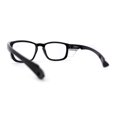 thumbnail image 2 of SA106 AP Z87+U6 Safety Lens Visor Horn Rim Magnifying Black Reading Glasses +2.5, 2 of 4