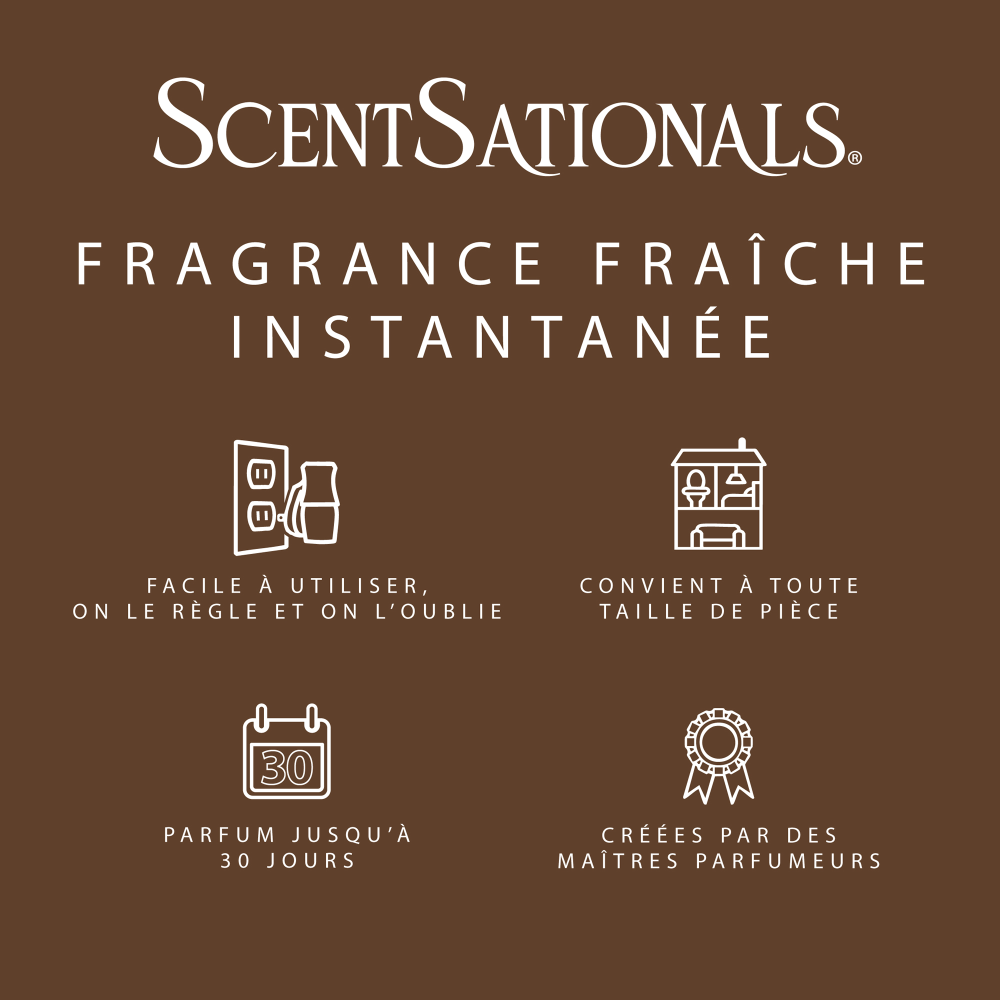 D'huile parfumée Scentsationals - Ambiance douillette