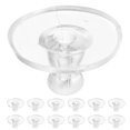 thumbnail image 1 of KAKOWELY secure earring backs 500Pcs Pierced Replacement Backs Silicone Earring Back Safely Locking Earring Backs Ears Studs0.24"X0.24"X0.2", 1 of 4
